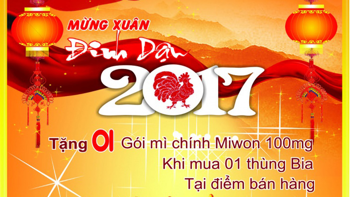 Chào Xuân Đinh Dậu 2017 - Công ty Bia Việt Hà