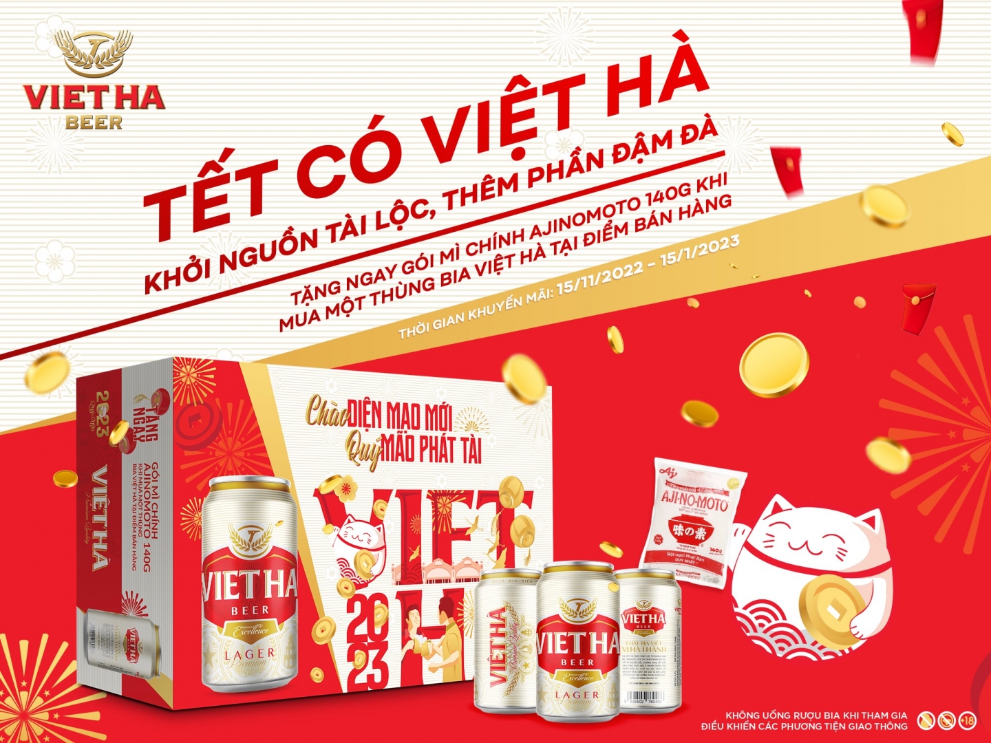 BIA VIỆT HÀ RA MẮT SẢN PHẨM BIA LON VIỆT HÀ PREMIUM - Công ty Bia Việt Hà