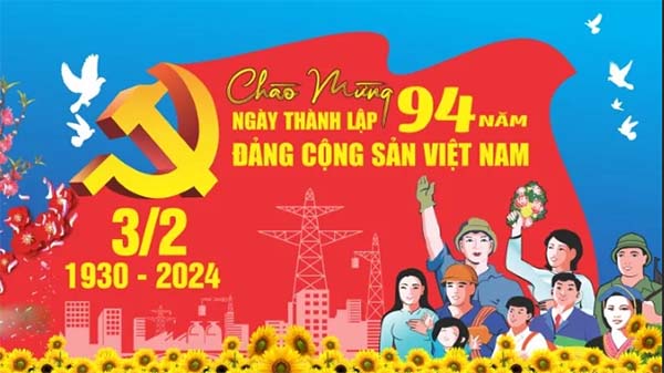 Chào mừng Kỷ niệm 94 năm thành lập Đảng Cộng Sản VN - Công ty Bia Việt Hà