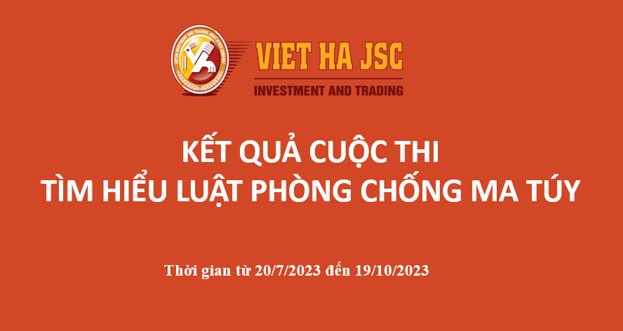 Cuộc thi tìm hiểu luật phòng chống ma túy - Công ty Bia Việt Hà